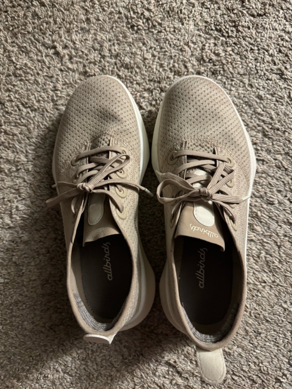 allbirds Women's Tree Runners in Sandstone (tan) 8, EUC